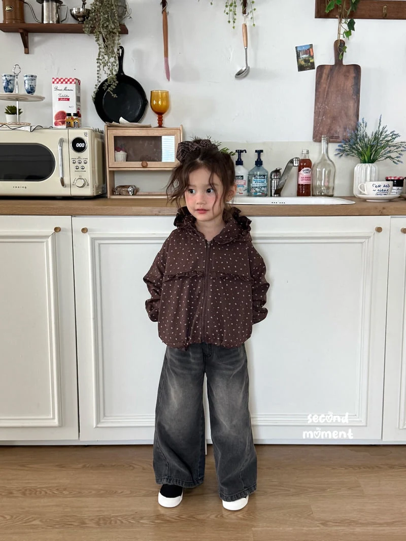 Second Moment - Korean Children Fashion - #minifashionista - Roasted Chestnuts Hooded Zip-Up - 3