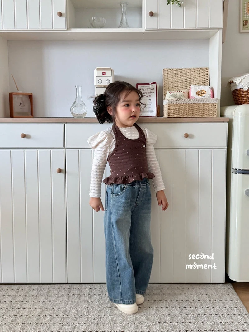 Second Moment - Korean Children Fashion - #minifashionista - Vanilla Puff Tee - 10