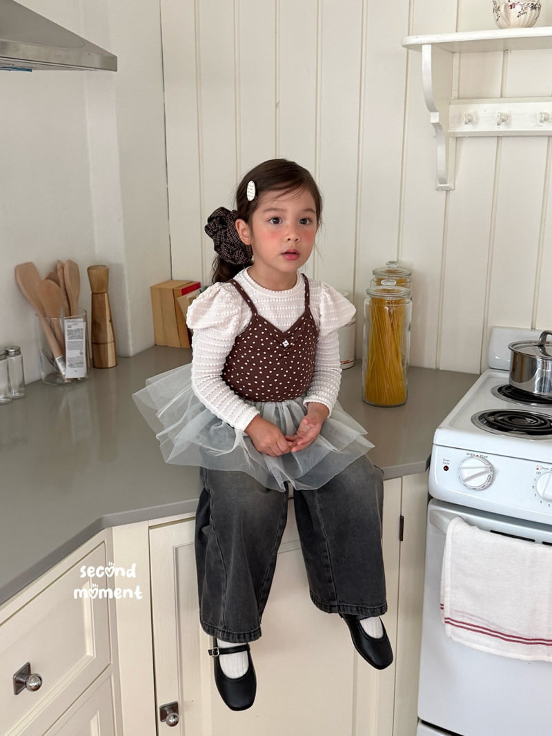 Second Moment - Korean Children Fashion - #minifashionista - Daisy Sha Bustier - 6