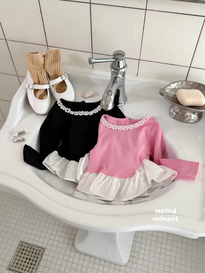 Second Moment - Korean Children Fashion - #prettylittlegirls - Jupiter Ribbon Tee