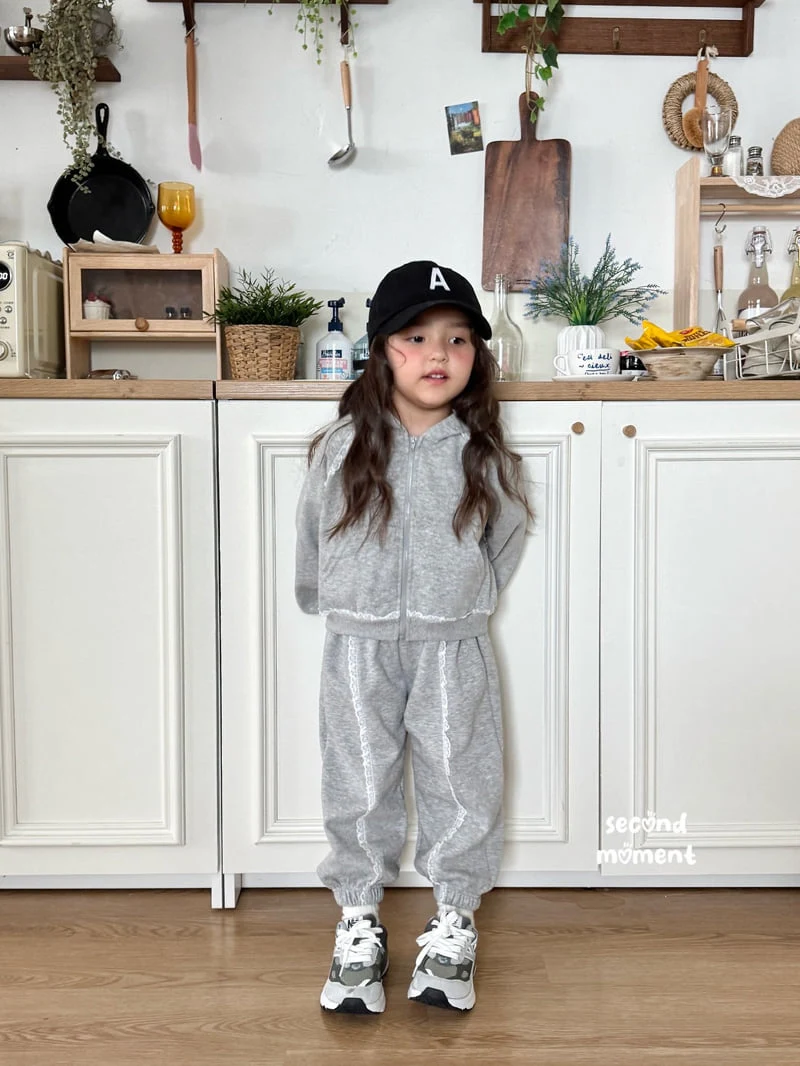 Second Moment - Korean Children Fashion - #prettylittlegirls - Lace Cut Cargo Pants - 12