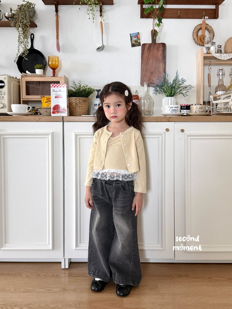 Second Moment - Korean Children Fashion - #prettylittlegirls - Smoothie Cardigan Set - 5