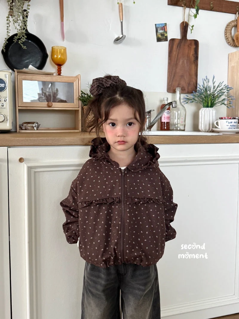 Second Moment - Korean Children Fashion - #minifashionista - Roasted Chestnuts Hooded Zip-Up - 4