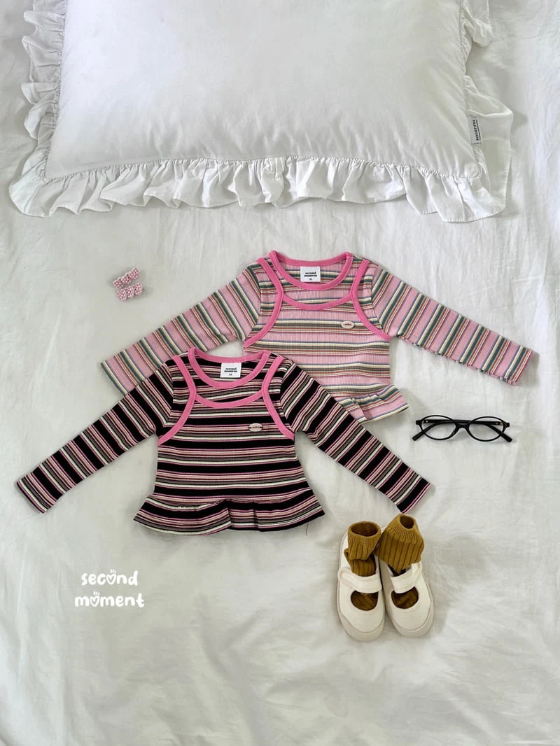 Second Moment - Korean Children Fashion - #prettylittlegirls - Mango Frill Tee - 3