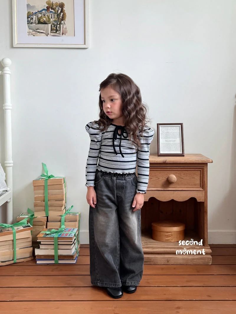 Second Moment - Korean Children Fashion - #prettylittlegirls - Bubble Puff Tee - 12