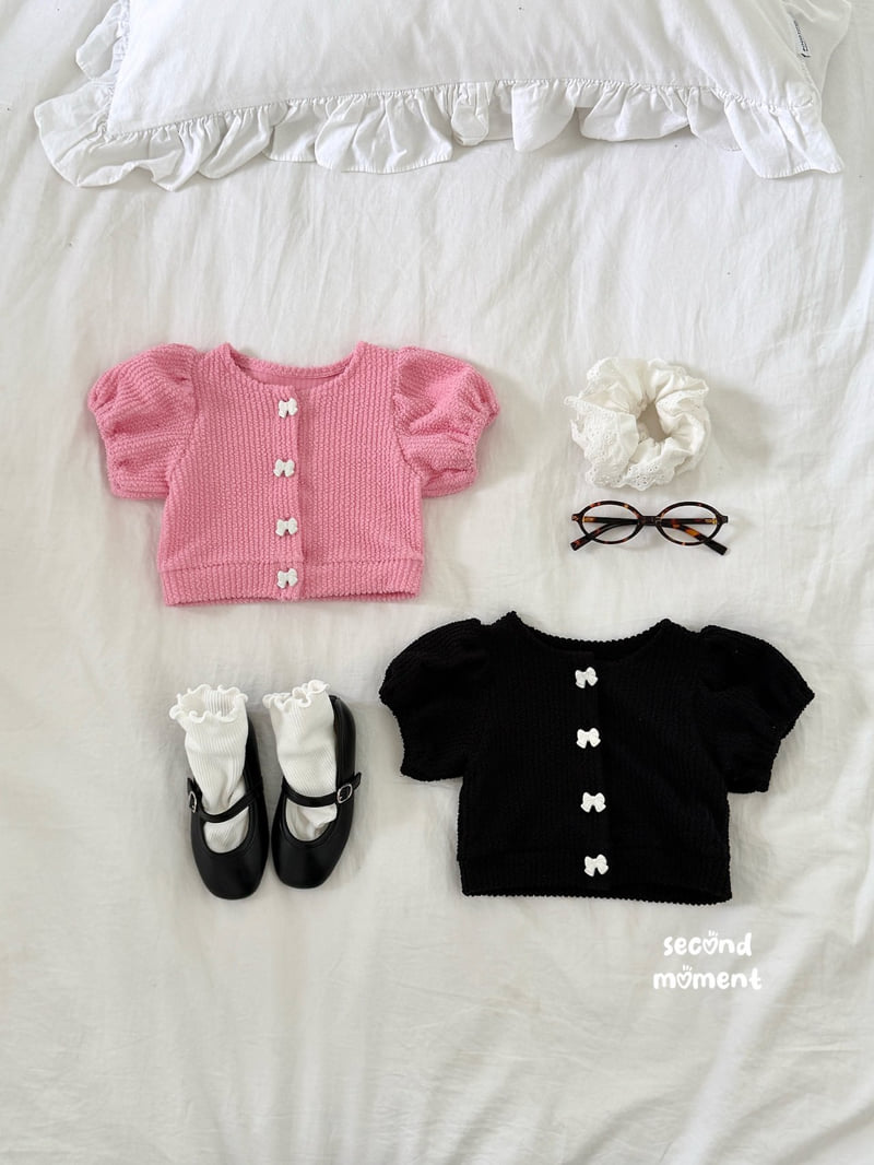 Second Moment - Korean Children Fashion - #prettylittlegirls - Puff Cardigan - 3