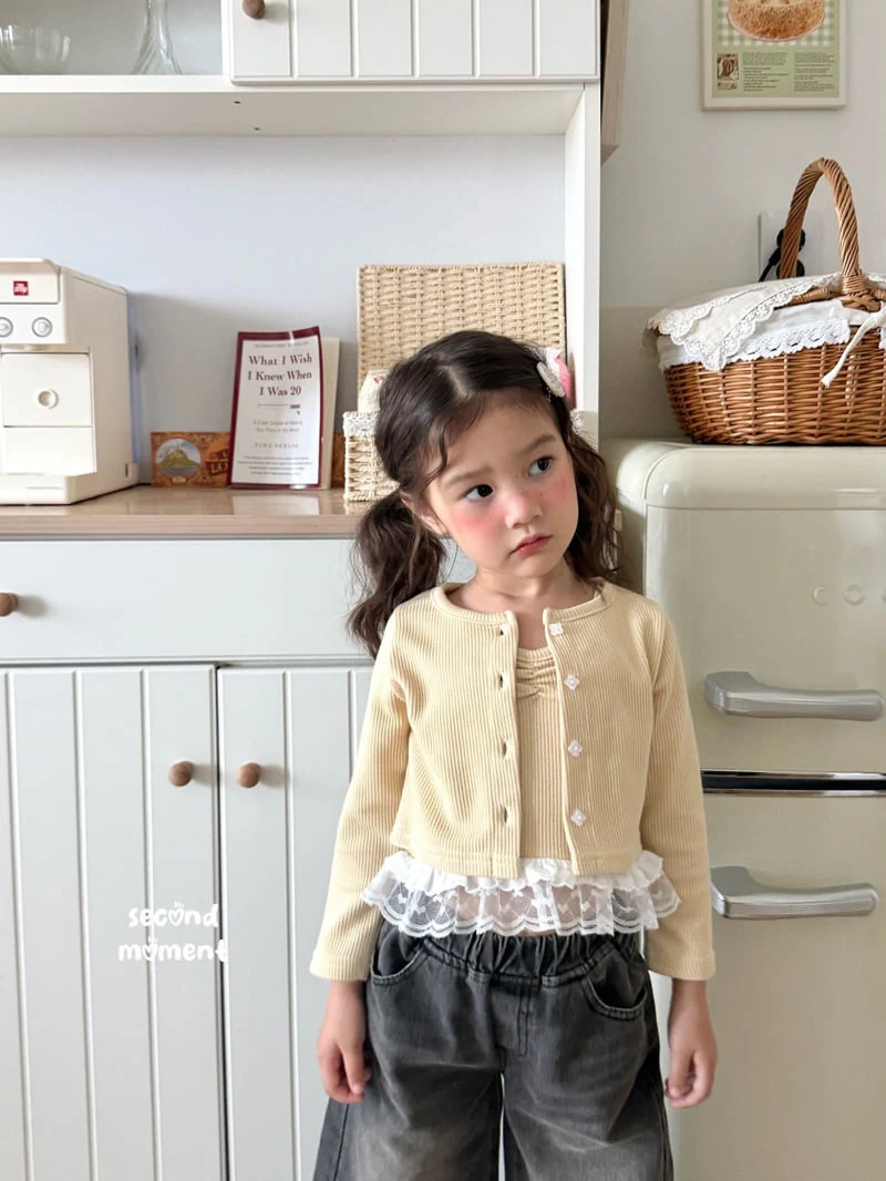 Second Moment - Korean Children Fashion - #stylishchildhood - Smoothie Cardigan Set - 8