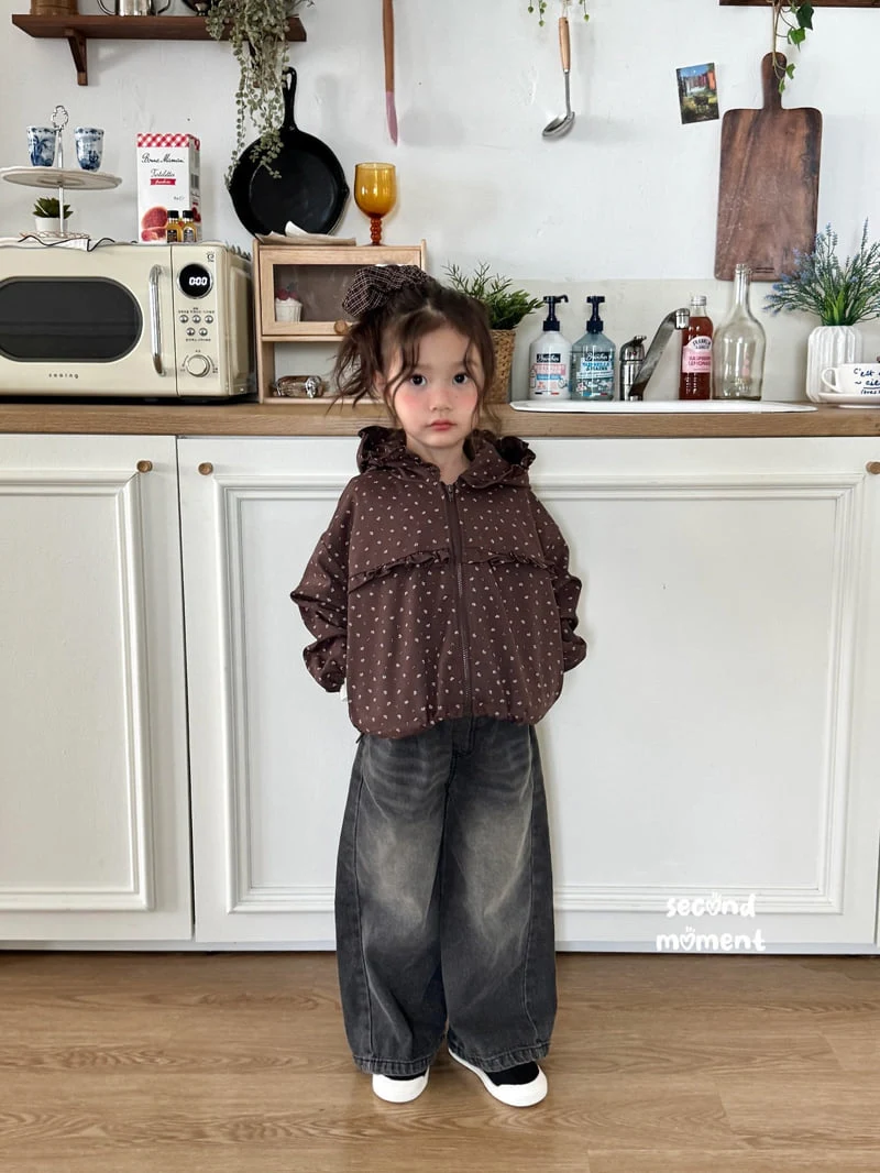 Second Moment - Korean Children Fashion - #stylishchildhood - Roasted Chestnuts Hooded Zip-Up - 7