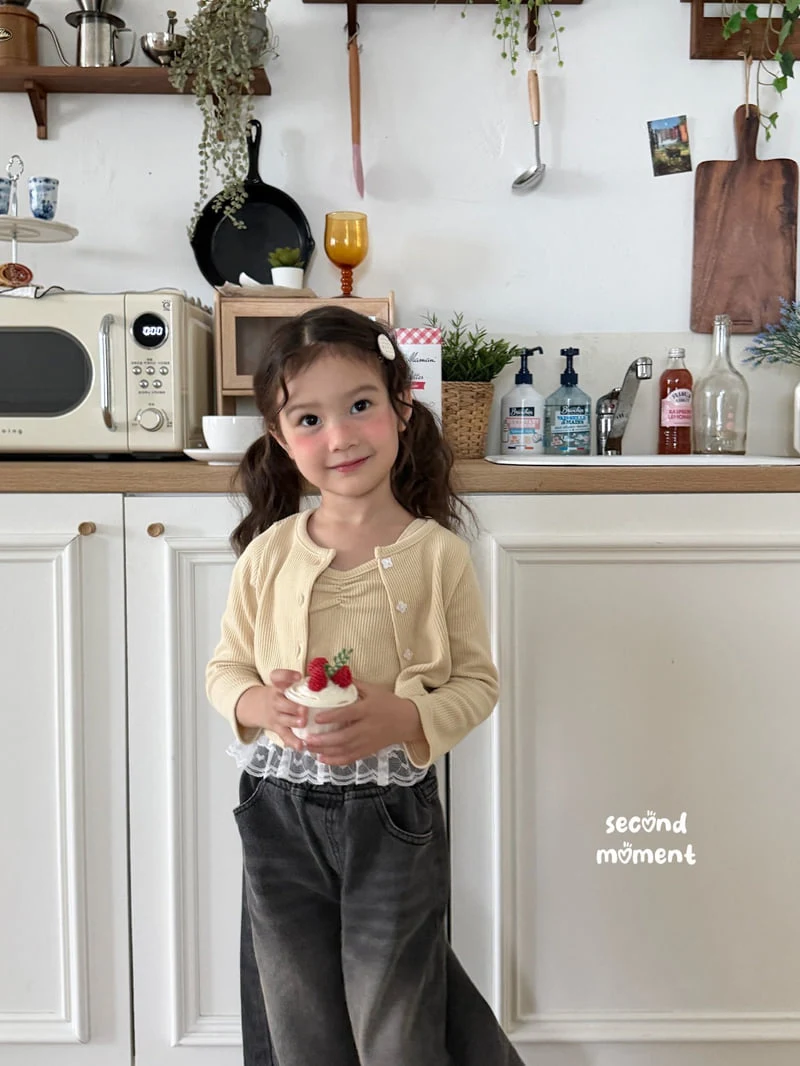 Second Moment - Korean Children Fashion - #todddlerfashion - Smoothie Cardigan Set - 6