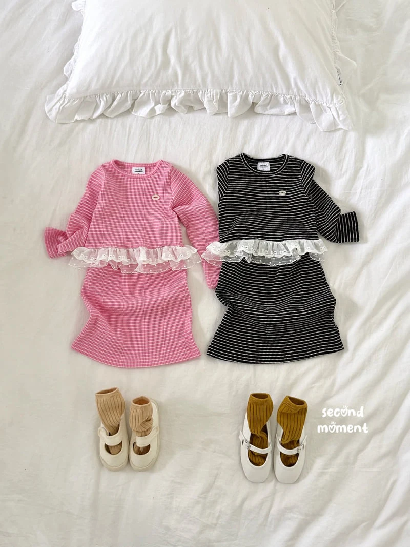 Second Moment - Korean Children Fashion - #todddlerfashion - Coco Frill Set