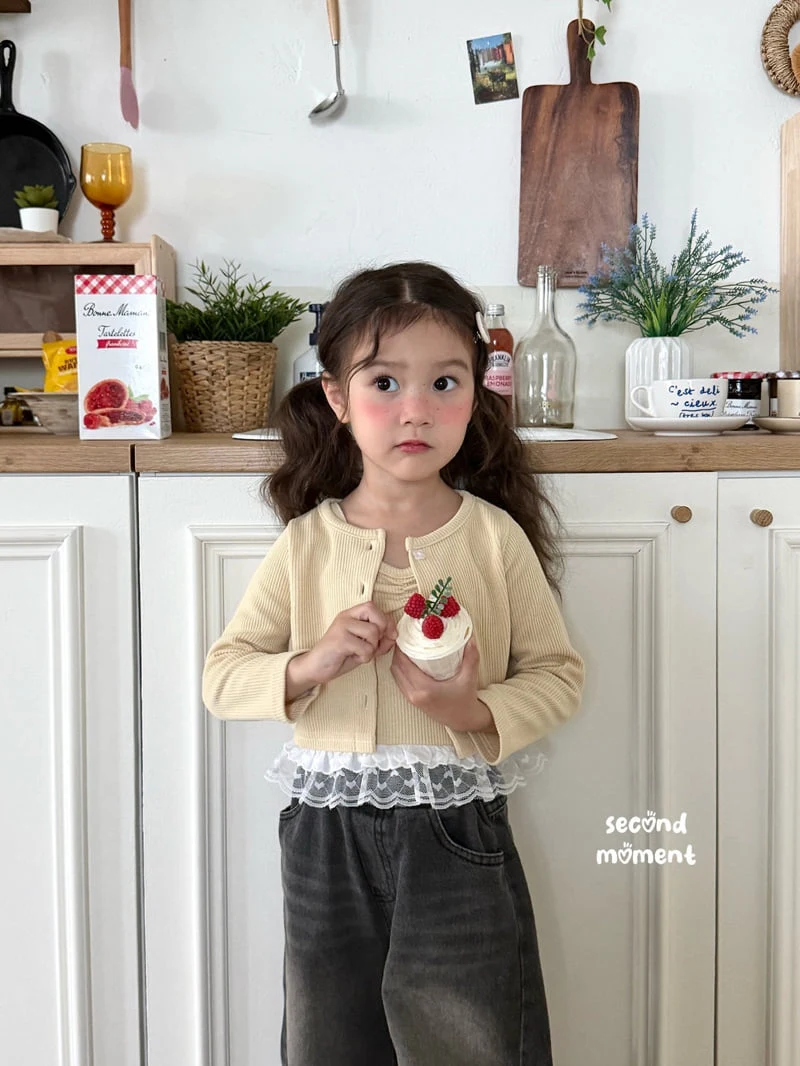 Second Moment - Korean Children Fashion - #toddlerclothing - Smoothie Cardigan Set - 7