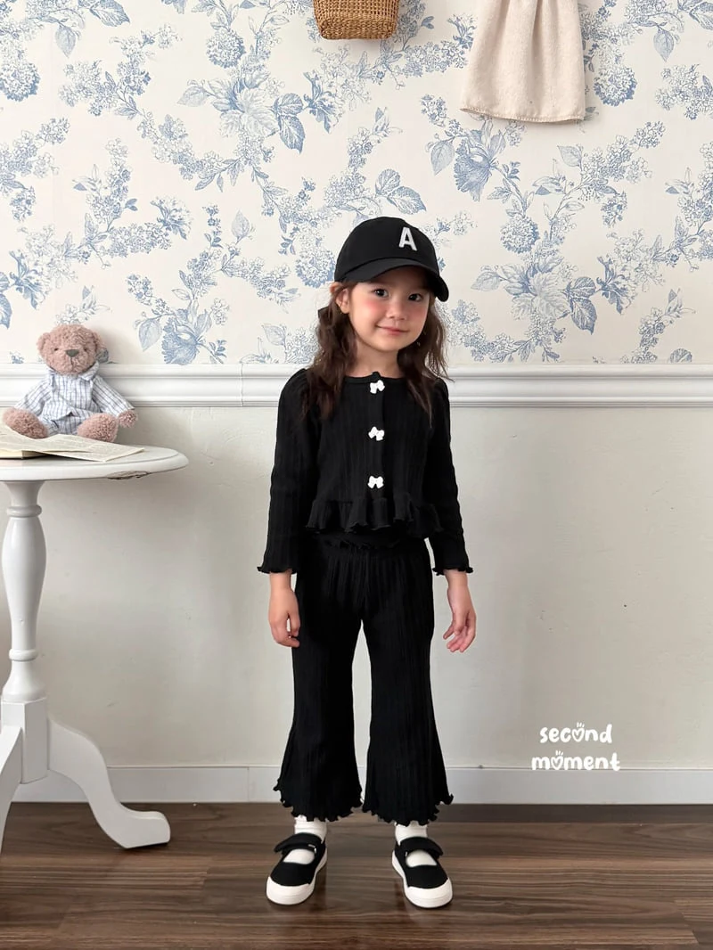 Second Moment - Korean Children Fashion - #toddlerclothing - Wedding Frill Cardigan - 8