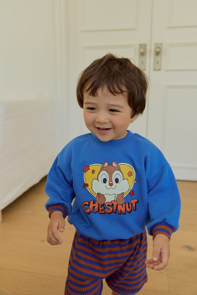 Sera - Korean Baby Fashion - #babyboutiqueclothing - Squirrel Top and Bottom Set - 6