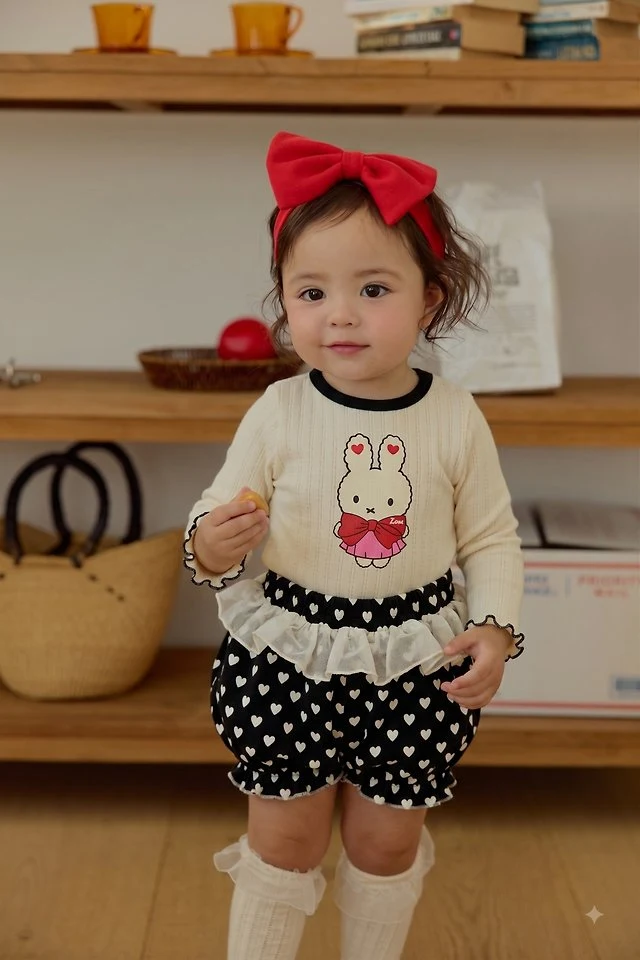 Sera - Korean Baby Fashion - #babyfashion - Bloomer Top and Bottom Set - 3