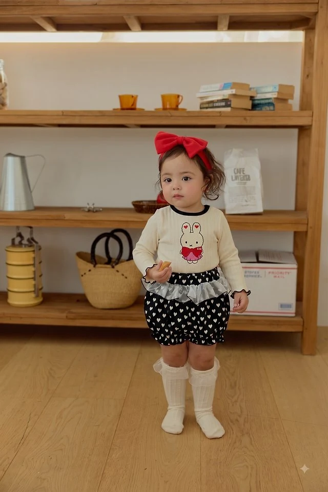 Sera - Korean Baby Fashion - #babyfashion - Bloomer Top and Bottom Set - 4