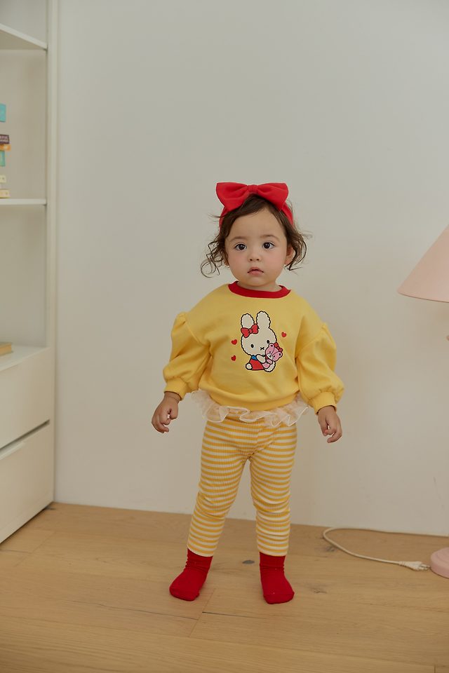 Sera - Korean Baby Fashion - #babygirlfashion - Leggings Top and Bottom Set - 9
