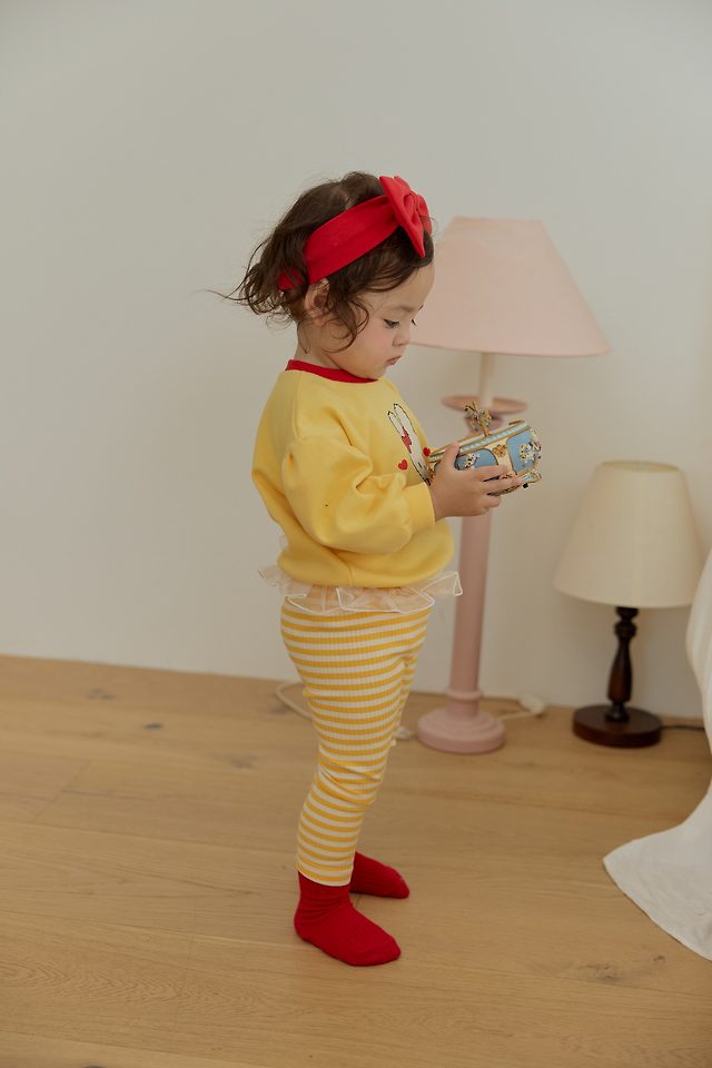 Sera - Korean Baby Fashion - #babylifestyle - Leggings Top and Bottom Set - 10
