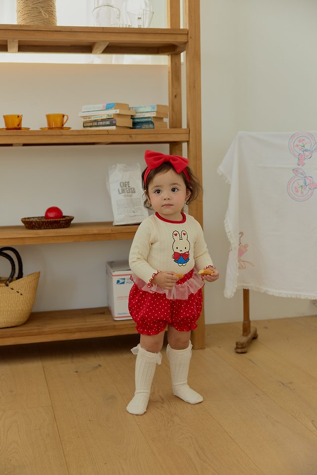 Sera - Korean Baby Fashion - #babylifestyle - Bloomer Top and Bottom Set - 6