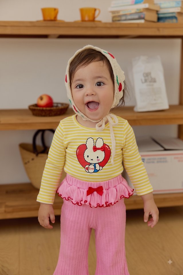 Sera - Korean Baby Fashion - #babylifestyle - Lolly Frill Top and Bottom Set - 3