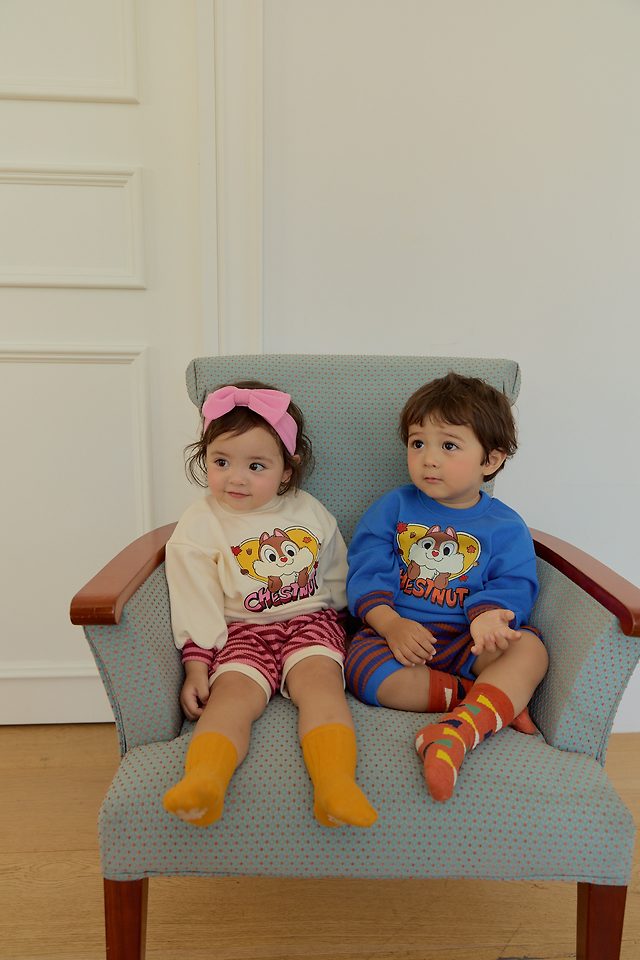 Sera - Korean Baby Fashion - #babylifestyle - Squirrel Top and Bottom Set - 11