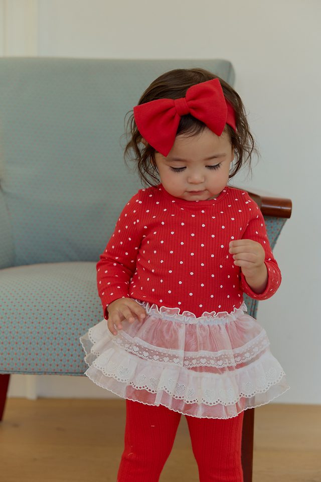 Sera - Korean Baby Fashion - #babyoninstagram - Pongpong Ribbed Tee - 9