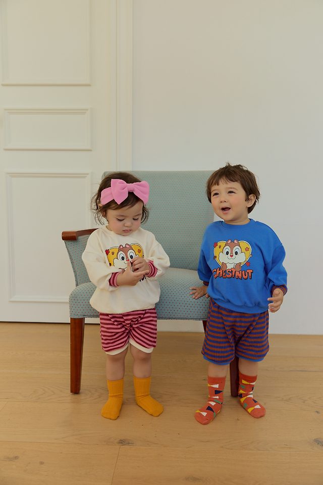 Sera - Korean Baby Fashion - #babyoninstagram - Squirrel Top and Bottom Set - 12