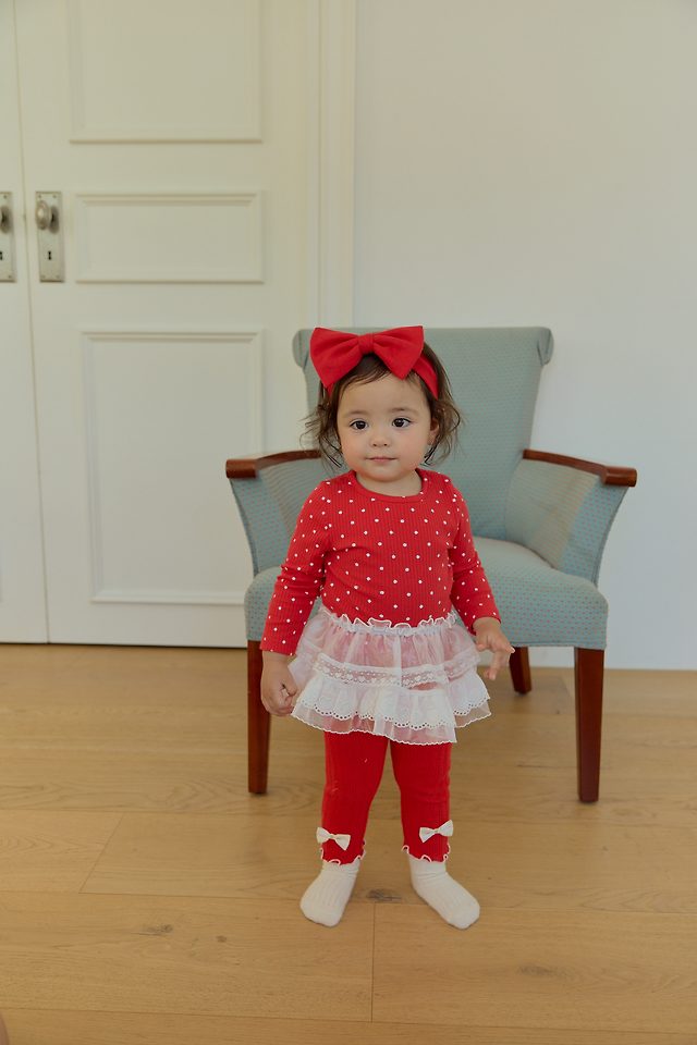 Sera - Korean Baby Fashion - #babyootd - Pongpong Ribbed Tee - 10