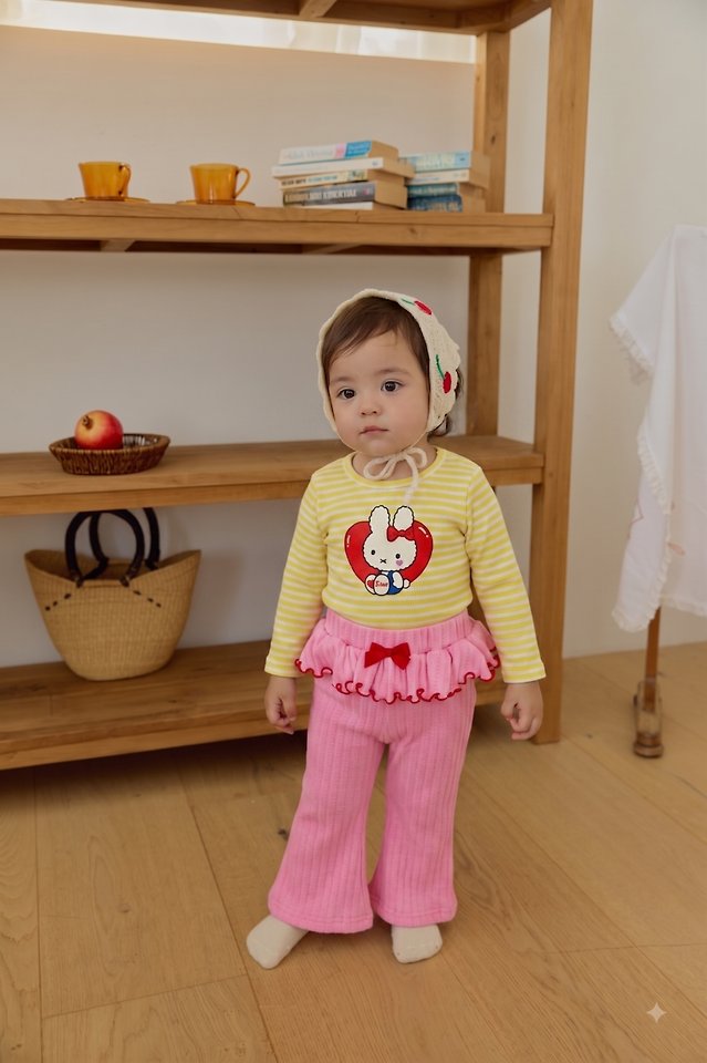Sera - Korean Baby Fashion - #babyootd - Lolly Frill Top and Bottom Set - 5