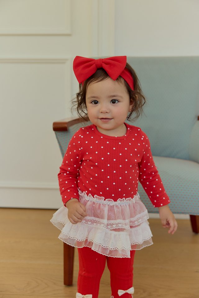 Sera - Korean Baby Fashion - #babyoutfit - Pongpong Ribbed Tee - 11