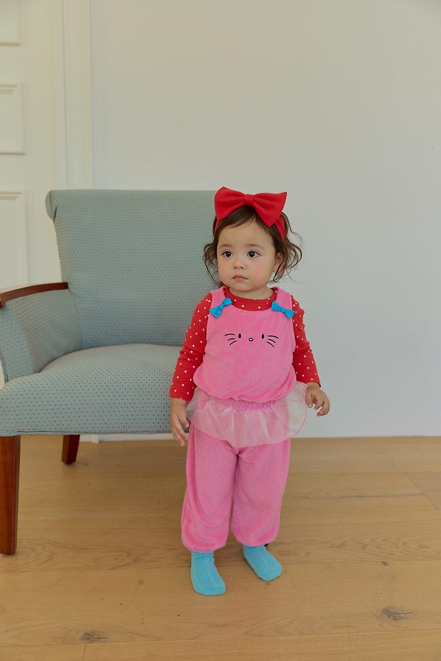 Sera - Korean Baby Fashion - #babyoutfit - Pongpong Ribbed Tee - 12