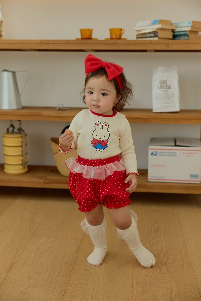 Sera - Korean Baby Fashion - #babyoutfit - Bloomer Top and Bottom Set - 10