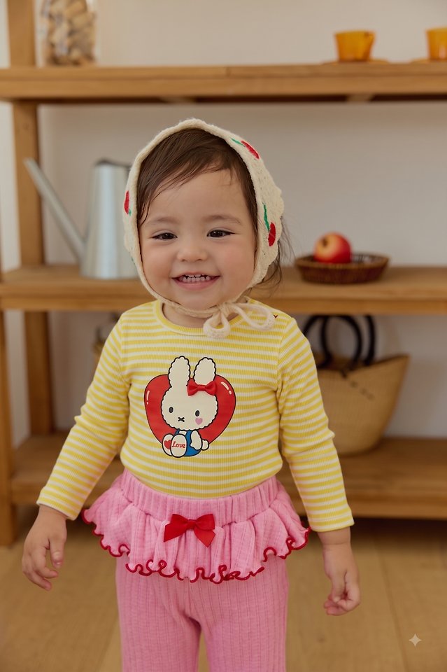 Sera - Korean Baby Fashion - #babyoutfit - Lolly Frill Top and Bottom Set - 6