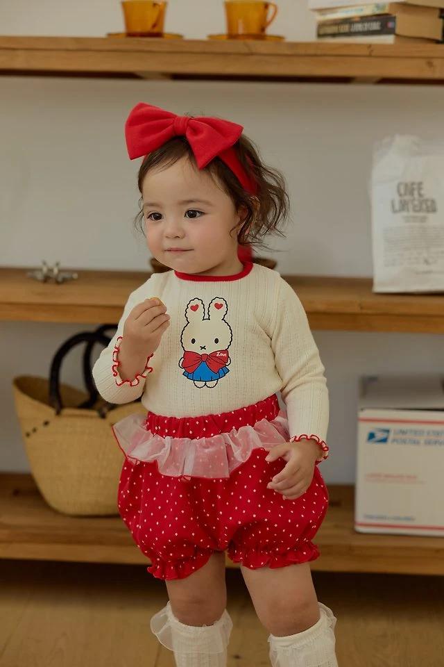 Sera - Korean Baby Fashion - #babywear - Bloomer Top and Bottom Set - 11
