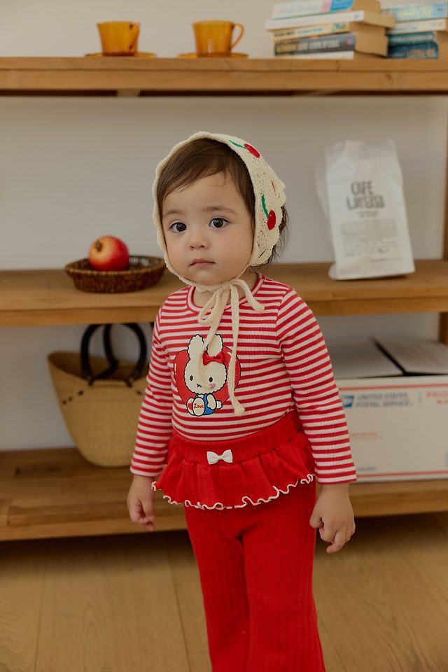 Sera - Korean Baby Fashion - #onlinebabyshop - Lolly Frill Top and Bottom Set - 10