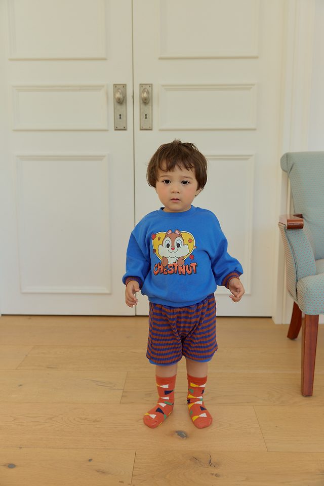 Sera - Korean Baby Fashion - #onlinebabyshop - Squirrel Top and Bottom Set - 4