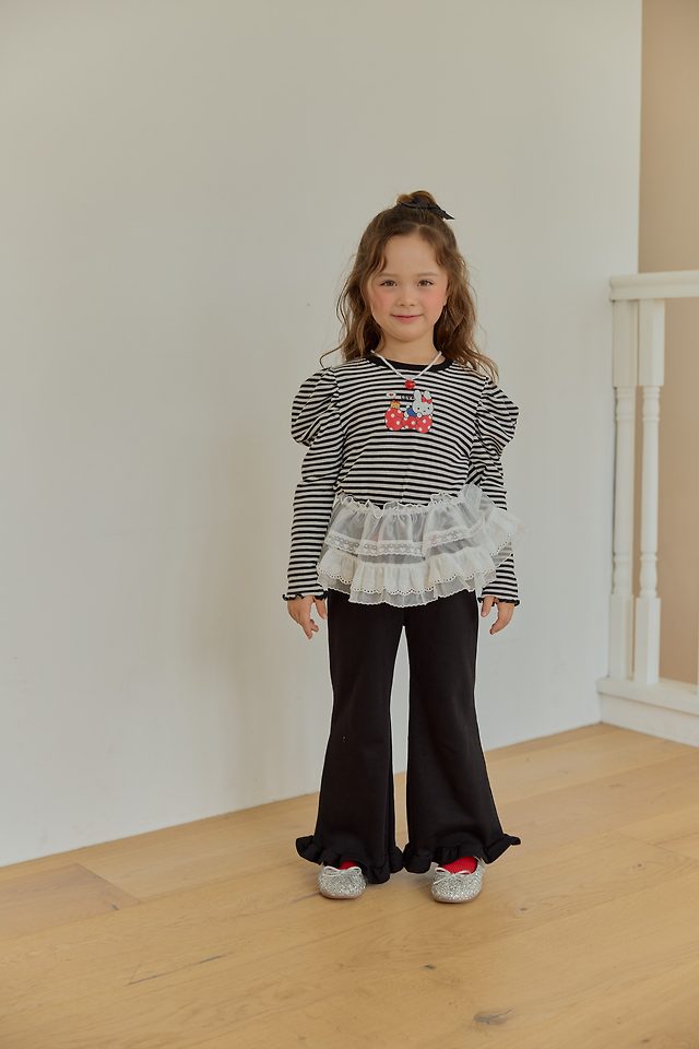 Sera - Korean Children Fashion - #Kfashion4kids - Chloe Frill Pants - 10