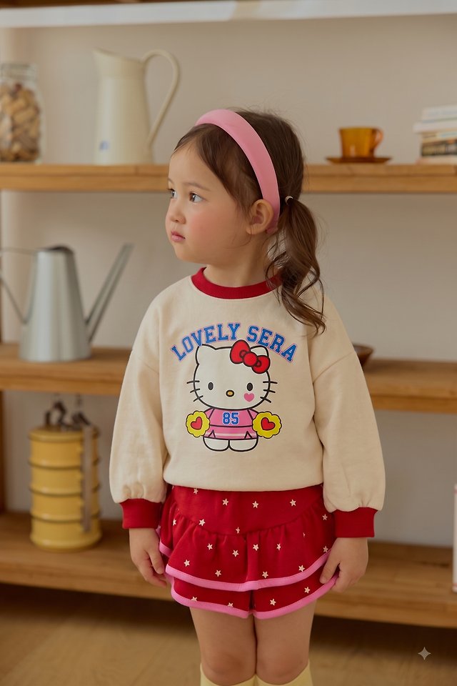 Sera - Korean Children Fashion - #Kfashion4kids - Star Skirt Pants Set - 6