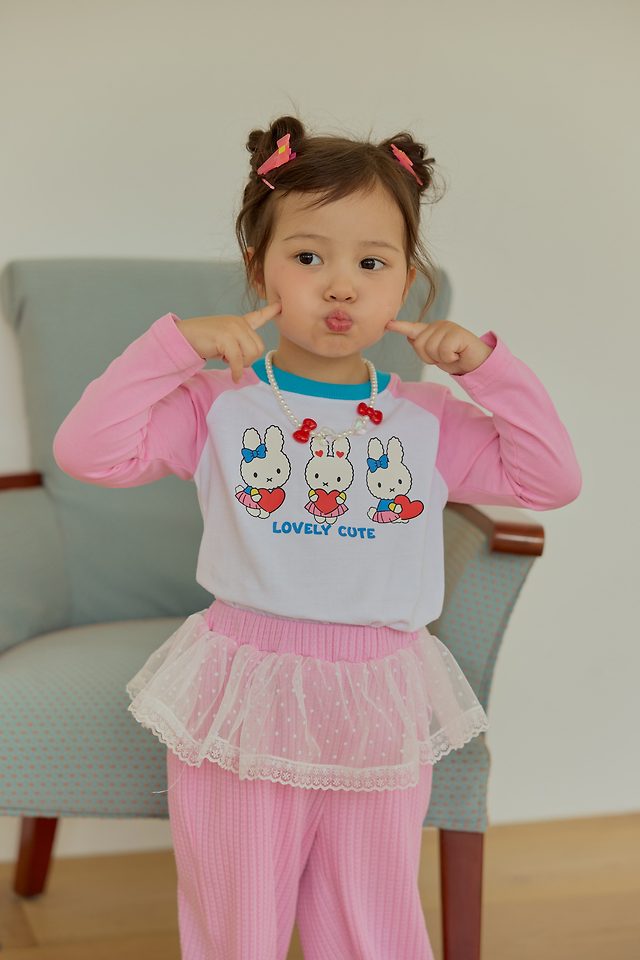 Sera - Korean Children Fashion - #childofig - Petite Raglan Tee