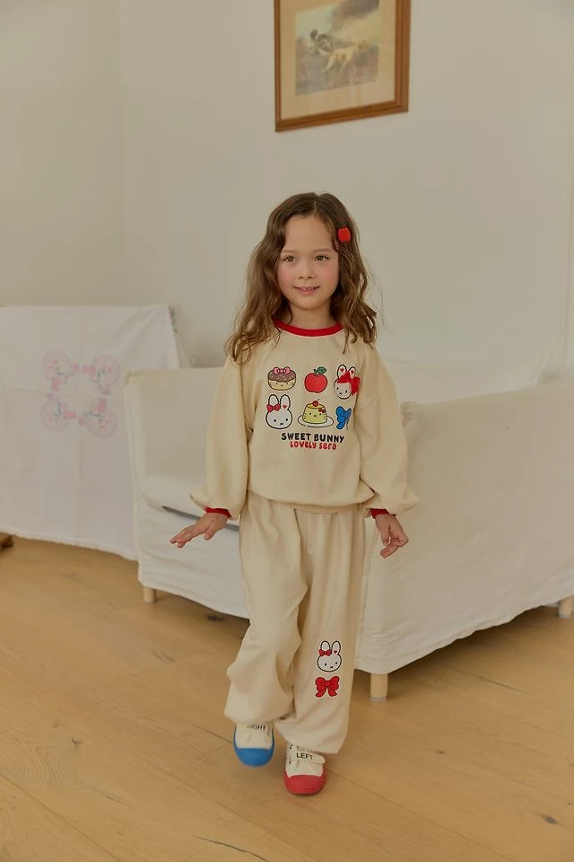 Sera - Korean Children Fashion - #childofig - Pudding Warm-Up Set - 11