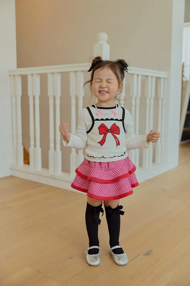 Sera - Korean Children Fashion - #childrensboutique - Tweed Skirt - 11