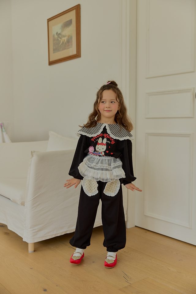 Sera - Korean Children Fashion - #designkidswear - Dot Heart Baggy Pants - 7
