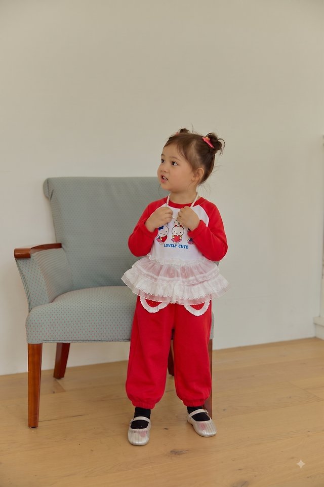 Sera - Korean Children Fashion - #designkidswear - Petite Raglan Tee - 4