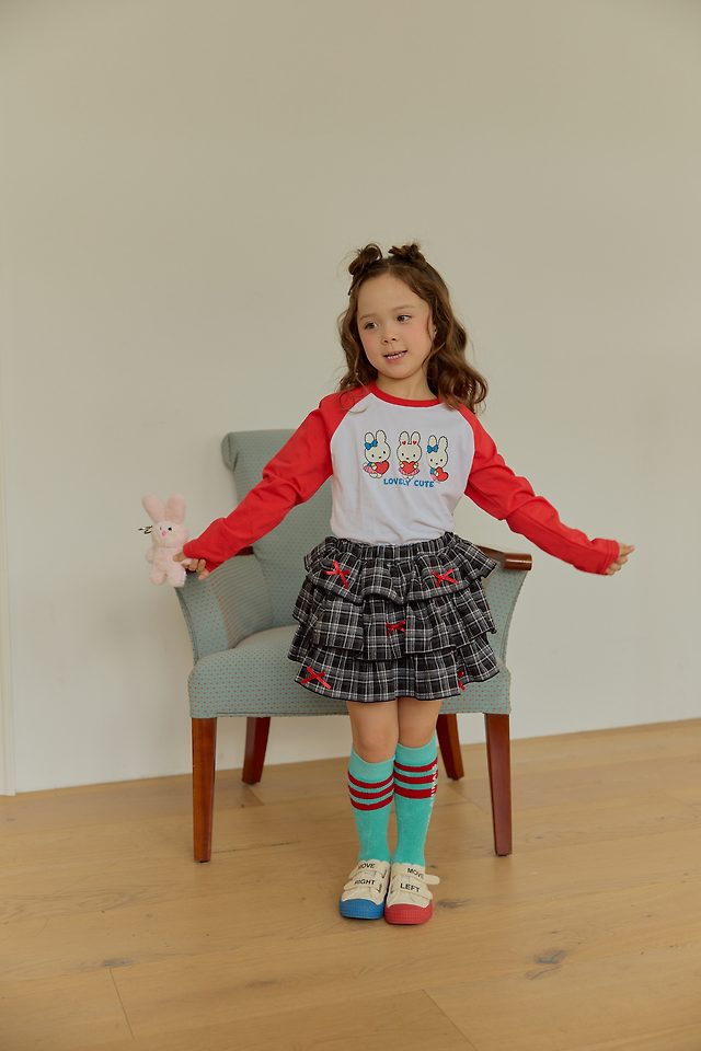 Sera - Korean Children Fashion - #fashionkids - Petite Raglan Tee - 5