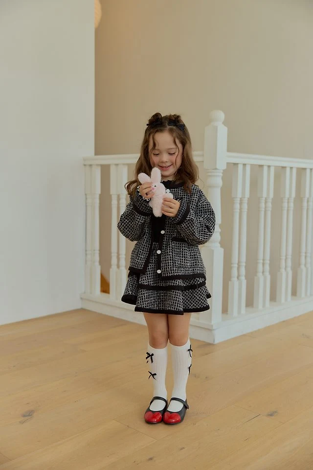 Sera - Korean Children Fashion - #fashionkids - Tweed Jacket - 10