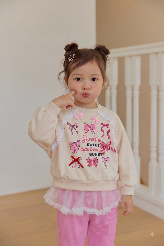 Sera - Korean Children Fashion - #kidsshorts - Waffle Lace Frill Pants - 5