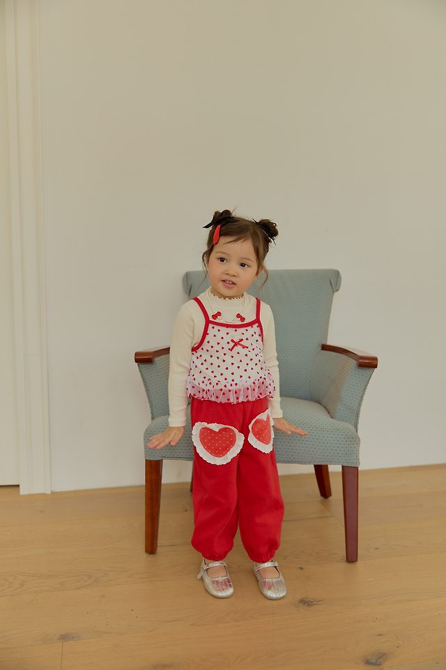 Sera - Korean Children Fashion - #kidzfashiontrend - Jennie Mesh Layered Tee - 10