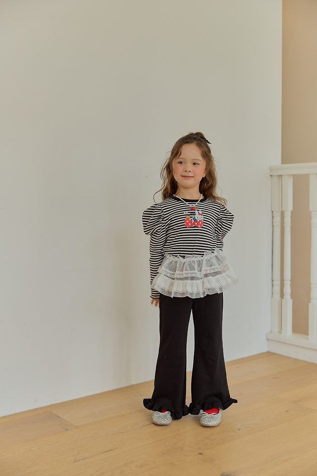 Sera - Korean Children Fashion - #kidzfashiontrend - Chloe Frill Pants - 9