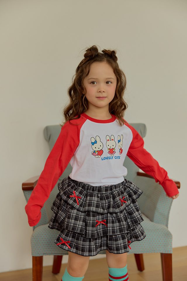 Sera - Korean Children Fashion - #kidzfashiontrend - Petite Raglan Tee - 8