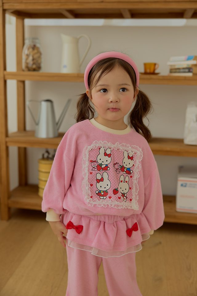 Sera - Korean Children Fashion - #littlefashionista - Terry Lace Set - 9