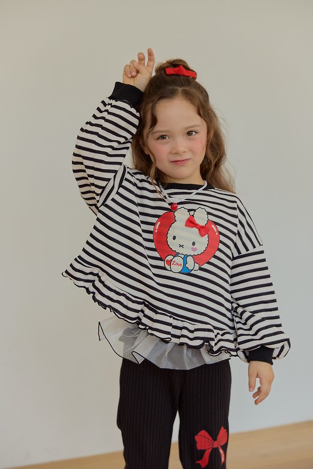 Sera - Korean Children Fashion - #littlefashionista - Ribbon Bootcut Pants - 7
